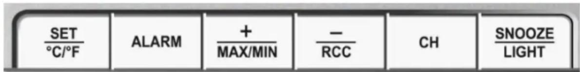 TECHNOLINE WS 6449 - Details weergave/toetsen: - 1