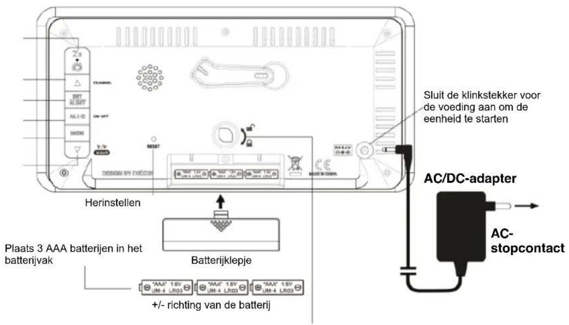TECHNOLINE WS 6445 - Batterijvoorschriften - 4