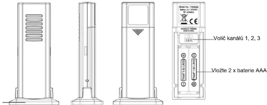 TECHNOLINE WS 6445 - Venkovní teplotní čidlo - 1