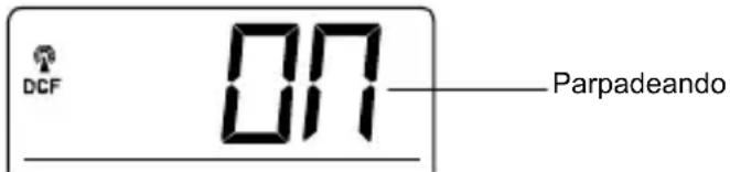 TECHNOLINE WS 9130 - CONFIGURACIÓN DE LA SEÑAL DE RECEPCIÓN DE LA HORA O N/OFF: - 1