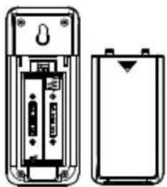 TECHNOLINE WS 9130 - INSTALACION Y CAMBIO DE LAS PILAS EN EL TRANSMISOR DE TEMPERATURA - 1