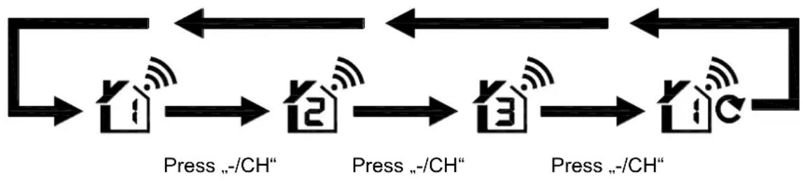 TECHNOLINE WS 9132 - RF Transmission Procedure: - 1