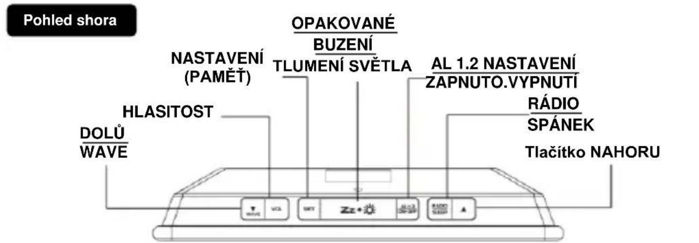 TECHNOLINE WT 486 - RADIOVÉ RIZENY RADIOBUDÍK FM S DIGITÁLNÍM DISPLEJEM LED A MOZNOSTÍ DVOU BUDÍKÜ - 2
