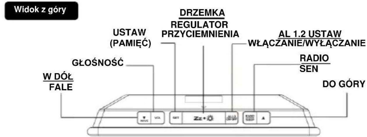 TECHNOLINE WT 486 - STEROWANY RADIOWO RADIOBUDZIK FM LED Z PODWOJNYM ALARMEM - 2