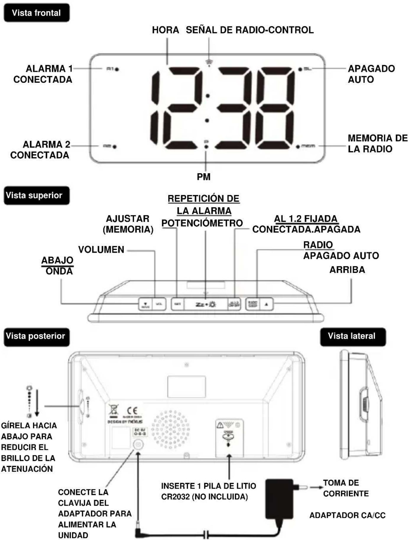 TECHNOLINE WT 486 - Noter l'obligation de la Loi sur la batterie - 4