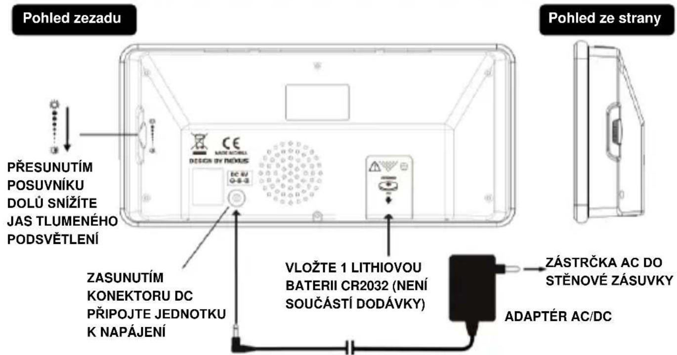 TECHNOLINE WT 486 - RADIOVÉ RIZENY RADIOBUDÍK FM S DIGITÁLNÍM DISPLEJEM LED A MOZNOSTÍ DVOU BUDÍKÜ - 3