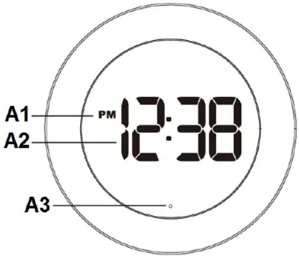 TECHNOLINE WS 8086 - Orologio al quarzo a LED con variazione di colore - 1