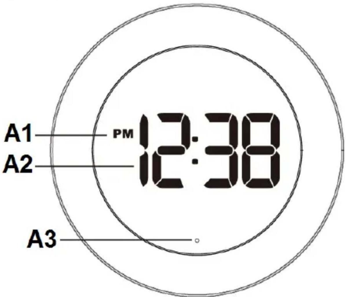 TECHNOLINE WS 8086 - Reloj de cuarzo LED que cambia de color - 1