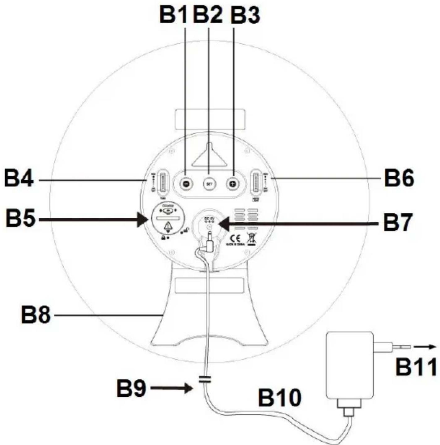 TECHNOLINE WS 8086 - Hodiny Quartz se světlem LED měnícím barvu - 2