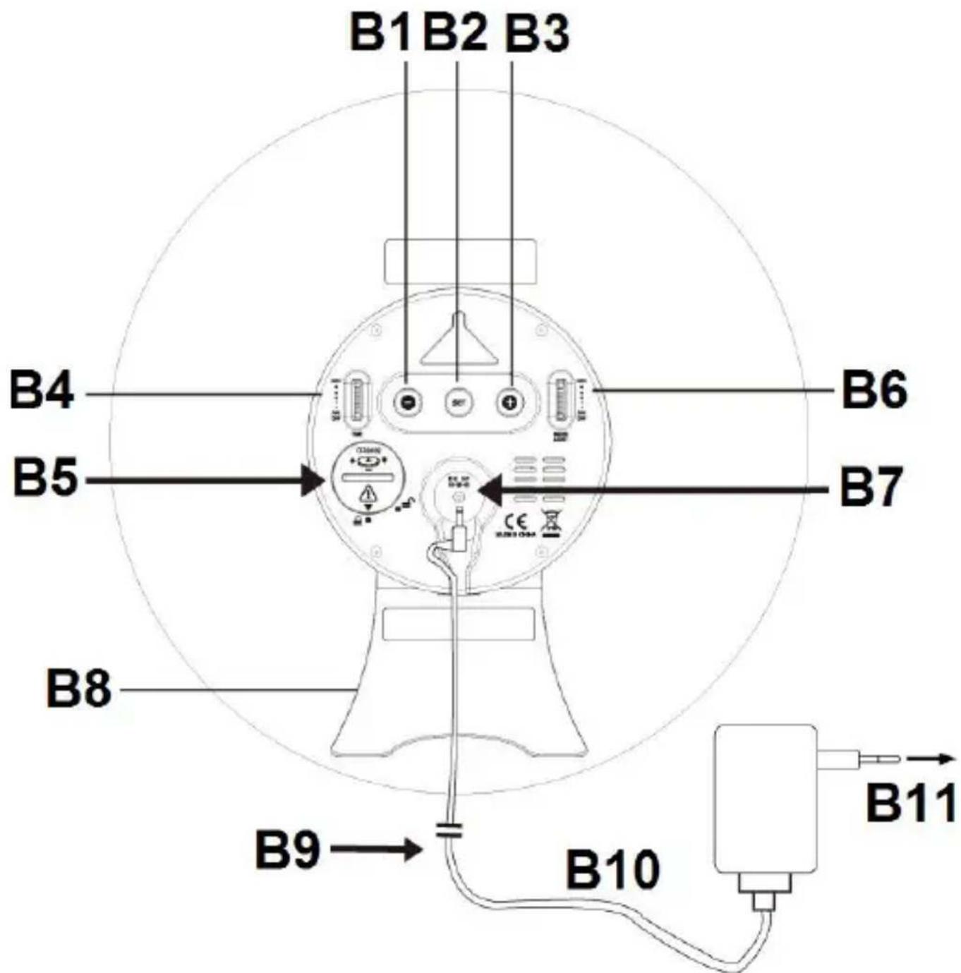 TECHNOLINE WS 8086 - Batteries safety warnings - 9