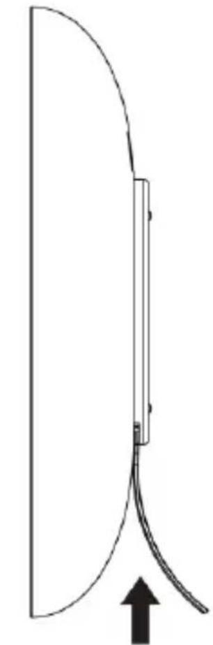 TECHNOLINE WS 8086 - Vista posteriore/pulsanti e parti - 3