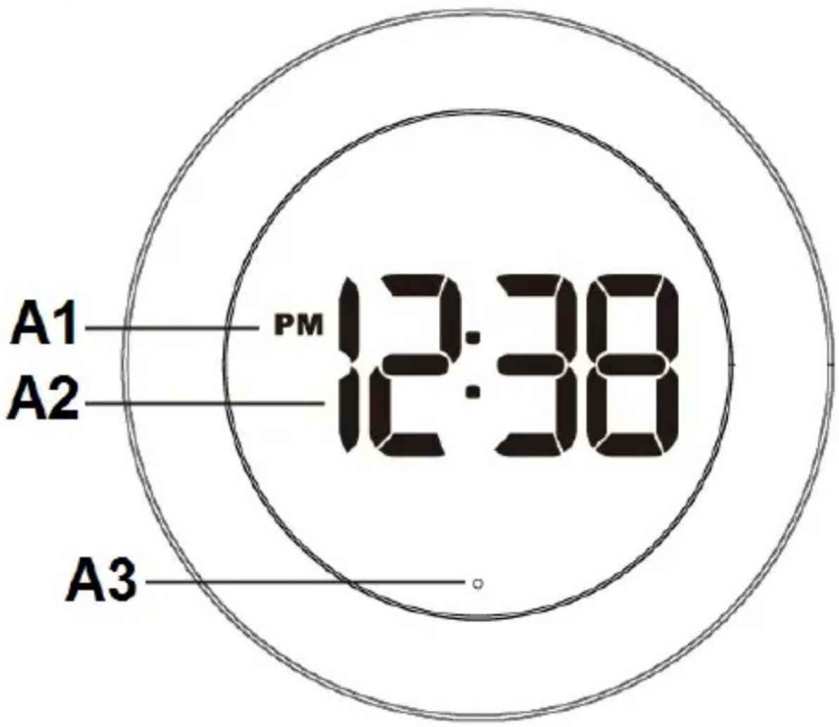 TECHNOLINE WS 8086 - Zegar kwarcowy ze zmieniającymi kolor diodami LED - 1