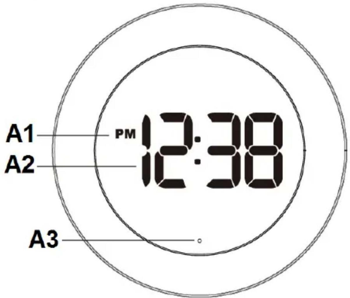TECHNOLINE WS 8086 - Color changing LED quartz clock - 1