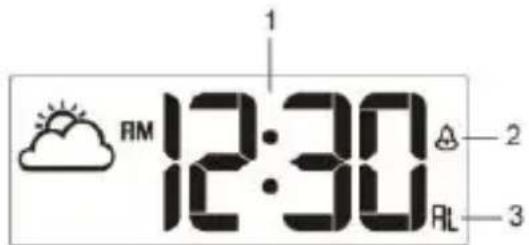 TECHNOLINE WS 8011 - Alarm time mode - 1