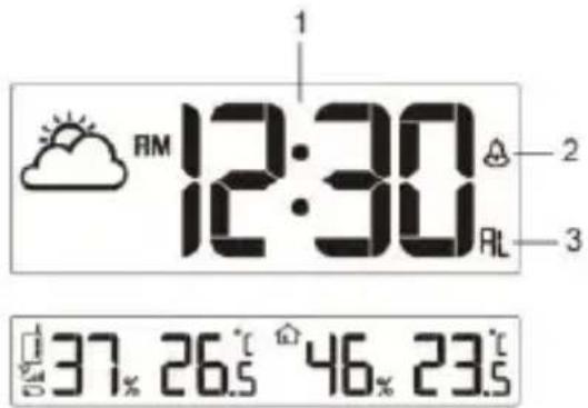 TECHNOLINE WS 8011 - Alarmtijdmodus - 1