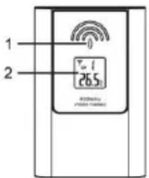 TECHNOLINE WS 8011 - Sensor remoto - 1