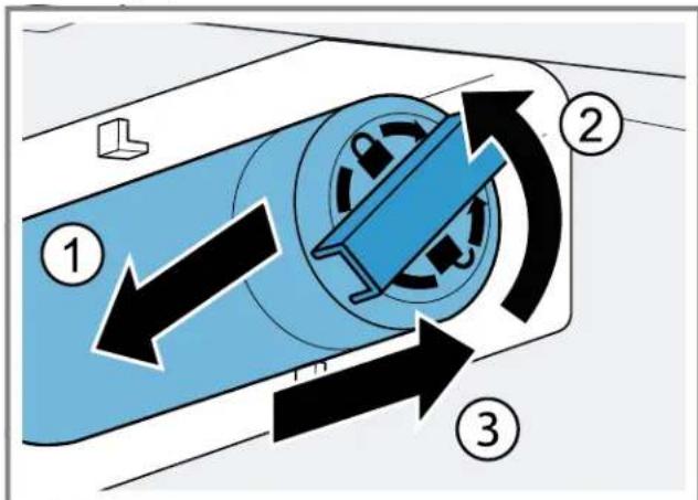 BOSCH B36FD50SNS - Sustituir el filtro de agua o reemplazarlo por una tapa con bypass - 2