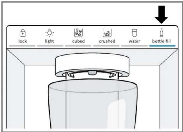 BOSCH B36FD50SNS - Presionarbottle fill - 1