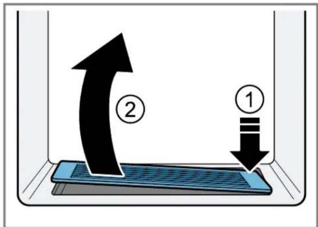 BOSCH B36FD50SNS - Cleaning the drip tray - 1