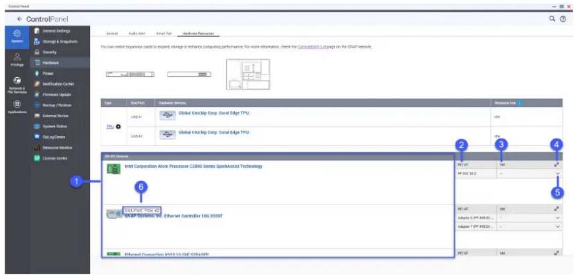 ControlPanel General Settings Storage & Snapshot Security Warehouse Power Installation Center Instructions Update Static / Static External Device Systems Status Out Jack Center Resource Monitor License Cards Type ISO/Port Hardware Simms Resource List LPG-A Global Unicship Corp. Coral Edge TPU. LPG-K…