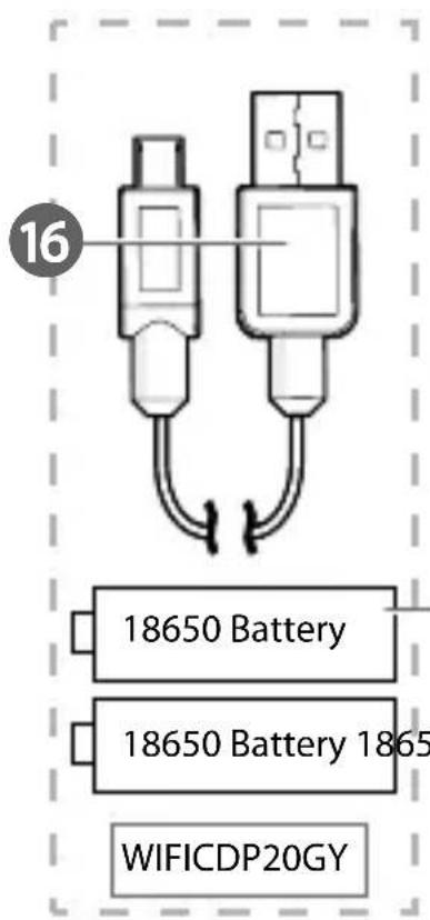 NEDIS WIFICDP30WT - 5