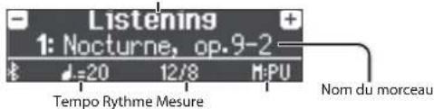 ROLAND LX705 - Appuyez sur le bouton [ - 1
