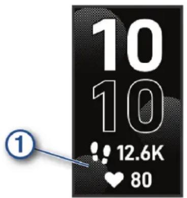 GARMIN Vivosmart 5 - Astuces sur I'ecran tactile - 1