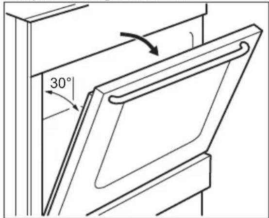 FAURE FCI57311BA - RETRAIT ET INSTALLATION DES PANNEAUX DE VERRE DU FOUR - 3