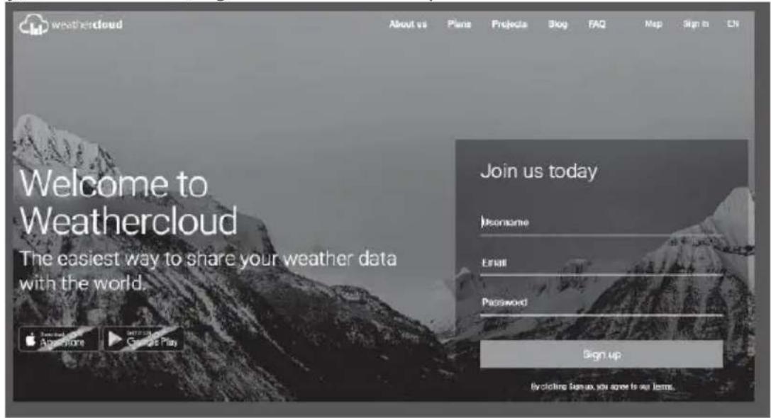 TECHNOLINE WS 1900 - Crear una cuenta Weathercloud - 1