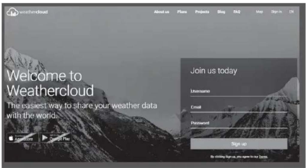 TECHNOLINE WS 1900 - Weathercloud-Konto erstellen - 1