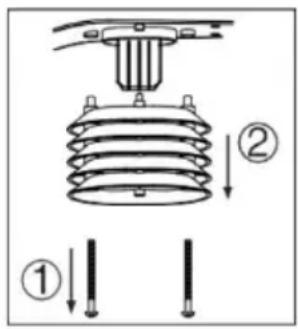 TECHNOLINE WS 1900 - Pulizia del termoigrometro del sensore wireless 5 in 1 - 1