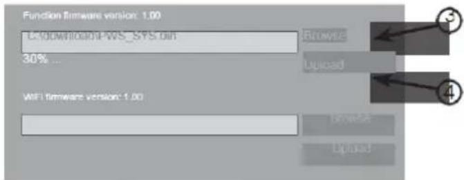 TECHNOLINE WS 1900 - Procedura di aggiornamento del firmware - 1