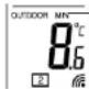 TECHNOLINE WS 9117 - MINIMUM EN MAXIMUM UITSLAGEN BUITENTEMPERATUUR: - 1