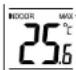 TECHNOLINE WS 9117 - LECTURAS DE LOS MAXIMOS Y MINIMOS REGISTROS DE LA TEMPERATURA EN INTERIORES: - 2