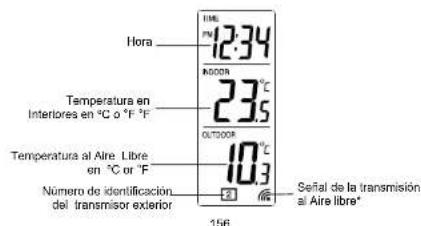 TECHNOLINE WS 9117 - PANTALLA LCD - 1
