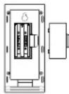 TECHNOLINE WS 9117 - HOW TO INSTALL AND REPLACE BATTERIES IN THE TEMPERATURE STATION - 1
