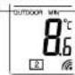 TECHNOLINE WS 9117 - MINIMUM AND MAXIMUM OUTDOOR TEMPERATURE READING: - 1