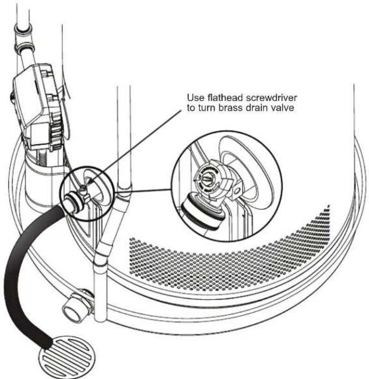 GE GG50T08BXR - Flushing the Tank: - 1