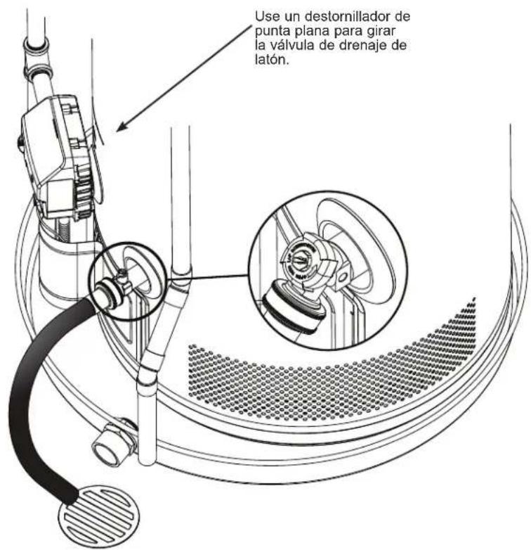 GE GG40T12BXR - Purga del Tanque: - 1