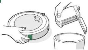 IROBOT Roomba i5 - Cleaning the Full Bin Sensors - 1