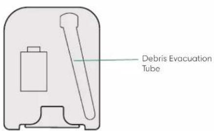 Debris Evacuation Tube