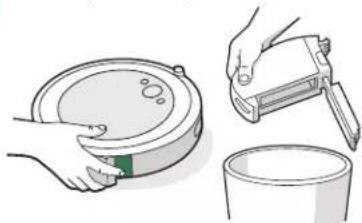 IROBOT Roomba i5 - Limpieza de los sensores de depósito lleno - 1