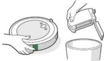 IROBOT Roomba i5 - Czyszczenie czujników zapetnienia pojemnika - 1