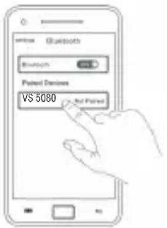 Trevi VS 5080 BT - ENTRETIEN AVEC UN AUTRE TELEPHONE MOBILE - 2