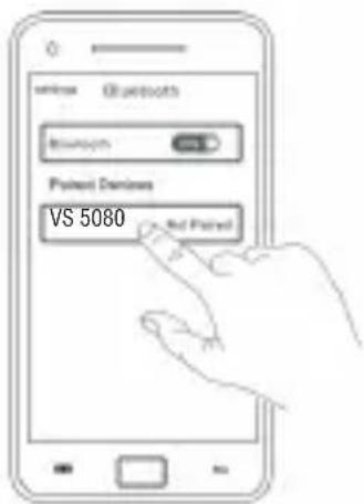 Trevi VS 5080 BT - PAIRING WITH ANOTHER MOBILE PHONE - 2