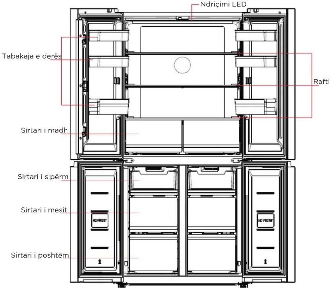 MIDEA MDRF632FGF46 - KOMPONENTET - 1