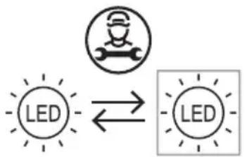 MIDEA MDRF632FGF46 - CHANGING THE LIGHT - 1