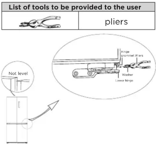 MIDEA MDRF632FGF46 - Precautions before operation: - 1