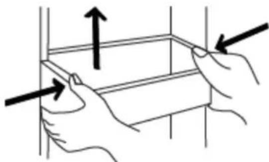 MIDEA MDRF632FGF46 - Почиствае на tabичkaТа на врата - 1