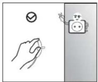 MIDEA MDRF632FGF46 - Advertencias relacionadas con electricidad - 1